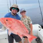 Jesse and Liam offshore fishing